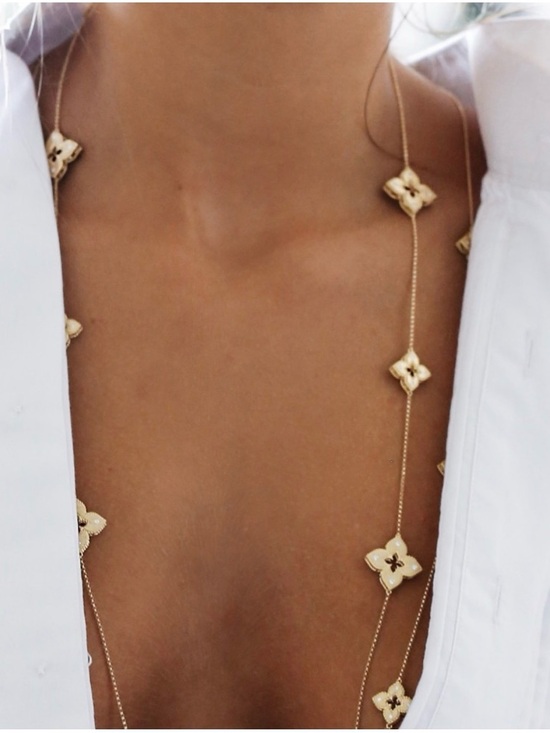 Neiman Marcus Jewelry - 18k Venetian Station Necklace